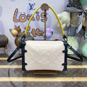 Replica Louis Vuitton Side Trunk White - high-quality designer bag clone