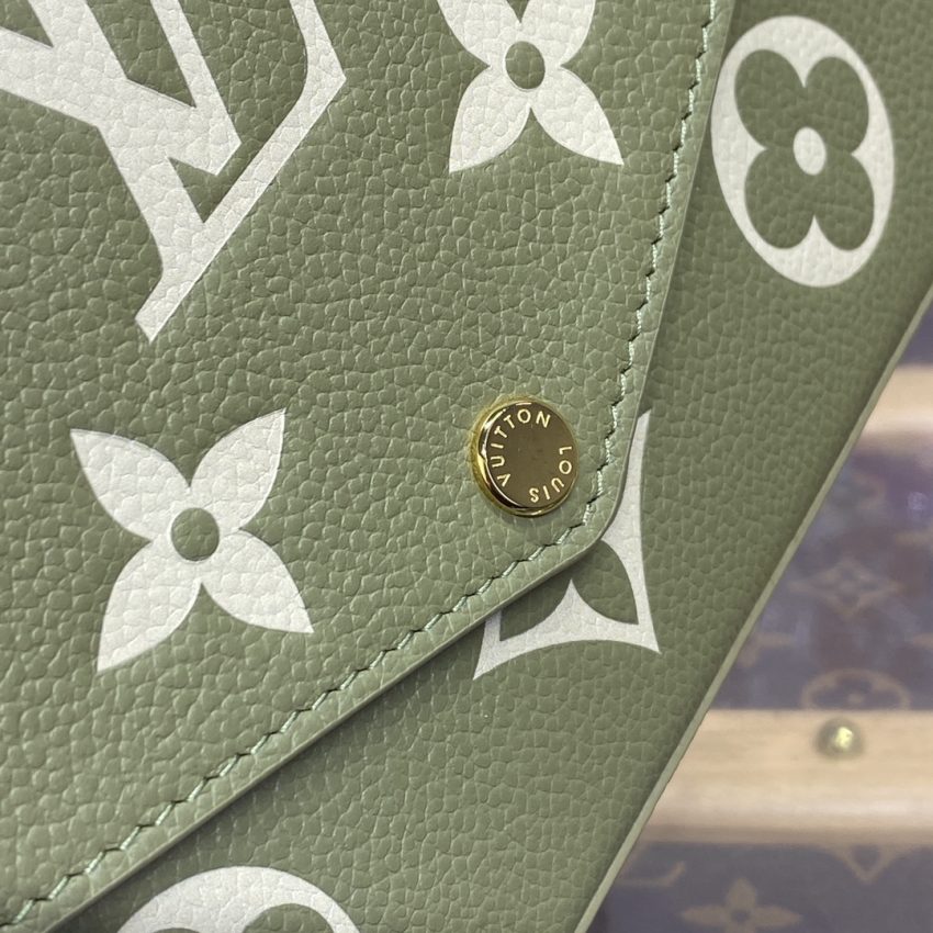 Replica Louis Vuitton Félicie Pochette Green - premium 1:1 fake handbag model
