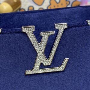 Replica Loius Vuitton Capucines Blue Velvet - high-accuracy replica luxury purse