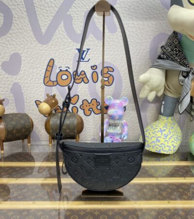Replica Louis Vuitton Moon Crossbody Full Black - near-authentic luxury replica handbag