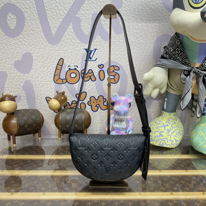 Replica Louis Vuitton Moon Crossbody Full Black - high-end fake designer purse