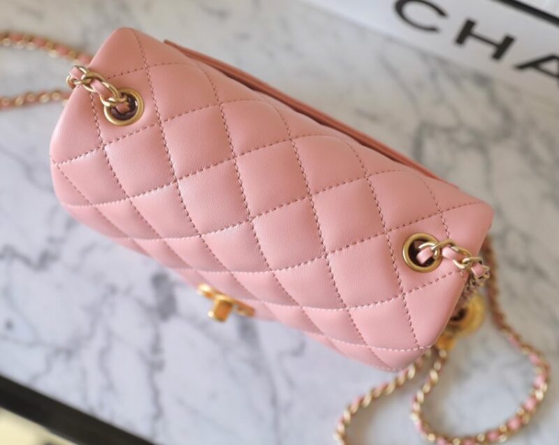 Replica CHANEL CF 17cm Golden Ball Pink - high-quality designer bag clone