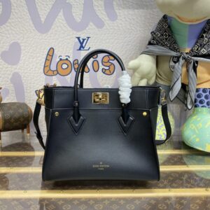 Replica Louis Vuitton On My Side Black - ultra-realistic fake designer tote