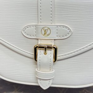 Replica Louis Vuitton Saumur White - high-accuracy replica luxury purse
