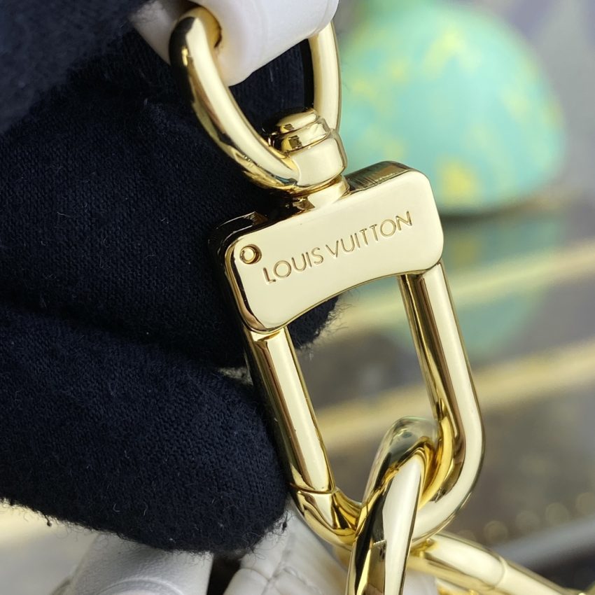 Replica Louis Vuitton Saumur White - realistic designer-inspired fake bag