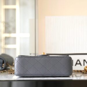 Replica CHANEL CF 20cm Golden Ball Grey - top-tier luxury replica shoulder bag