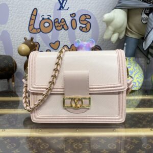 Replica Louis Vuitton Dauphine Mini Pink - best quality luxury bag dupe