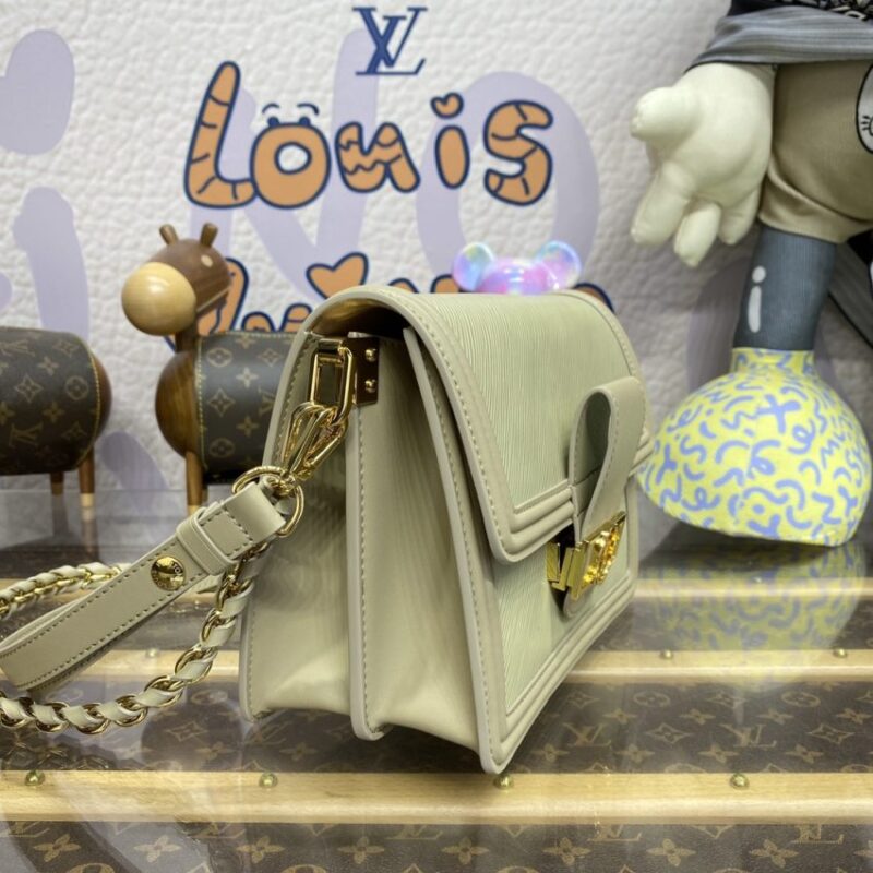 Replica Louis Vuitton Dauphine Mini Beige - realistic designer-inspired fake bag