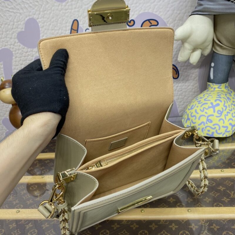 Replica Louis Vuitton Dauphine Mini Beige - best quality luxury bag dupe