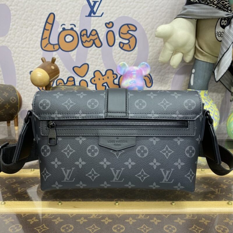 Replica Louis Vuitton S-Cape Messenger Black - high-accuracy replica luxury purse