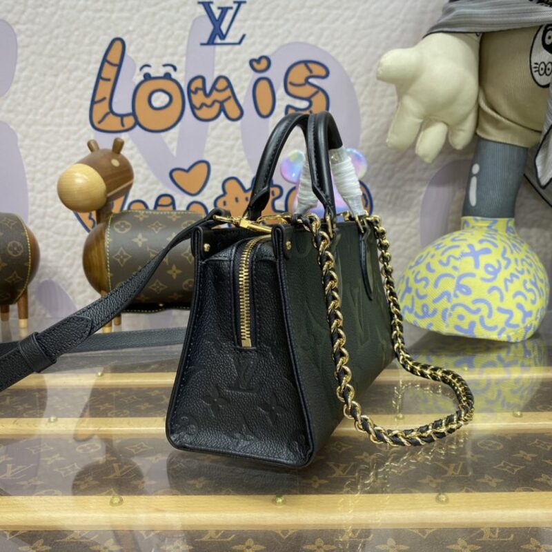 Replica LV OnTheGo East West Black - best-selling designer handbag dupe