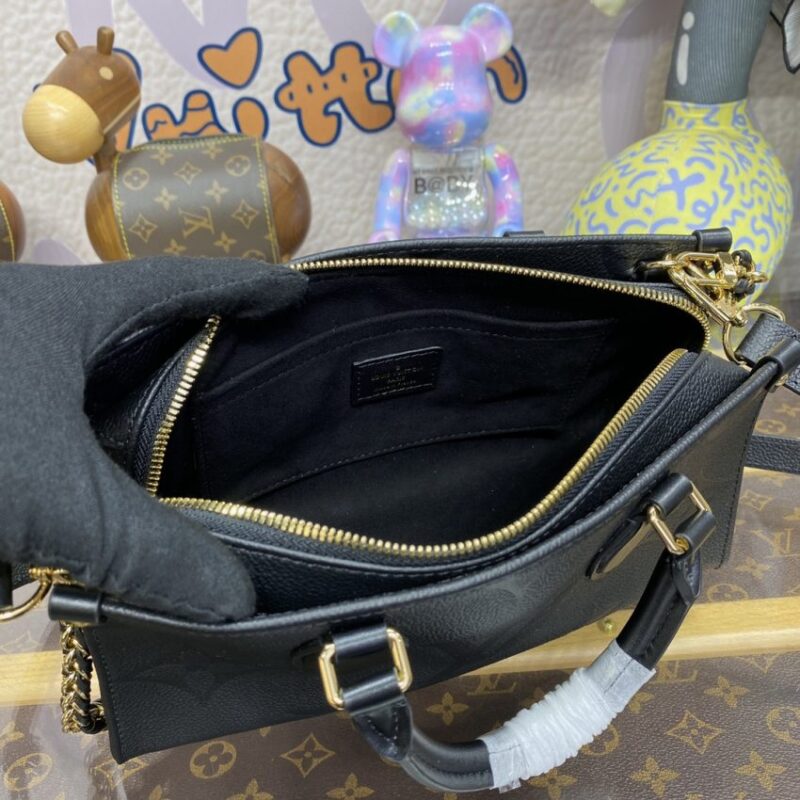 Replica LV OnTheGo East West Black - 1:1 designer replica handbag