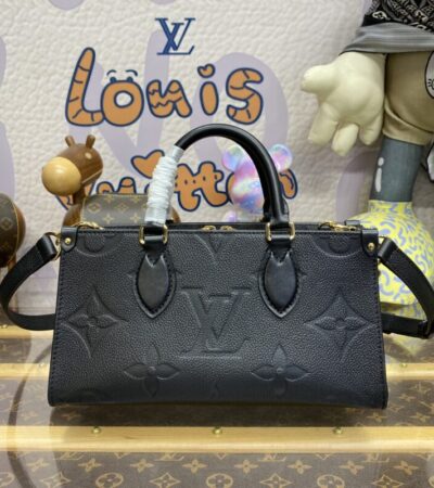 Replica LV OnTheGo East West Black - near-authentic luxury replica handbag