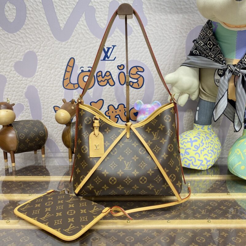 Replica Louis Vuitton Carry All Brown - premium 1:1 fake handbag model