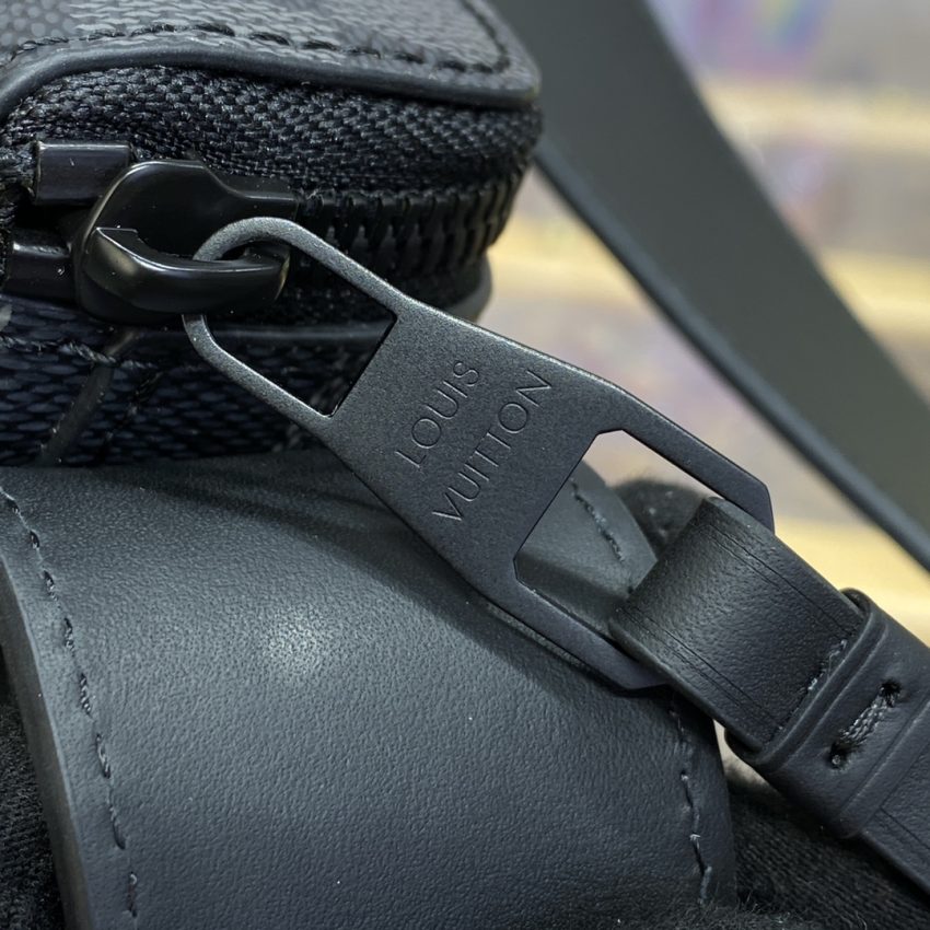 Replica Louis Vuitton Moon Crossbody Black Grid - premium 1:1 fake handbag model