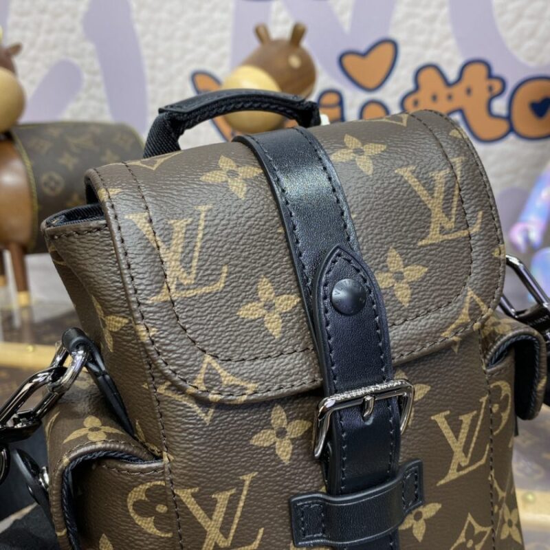 Replica Louis Vuitton Nano Christopher Backpack Brown - best-selling designer handbag dupe