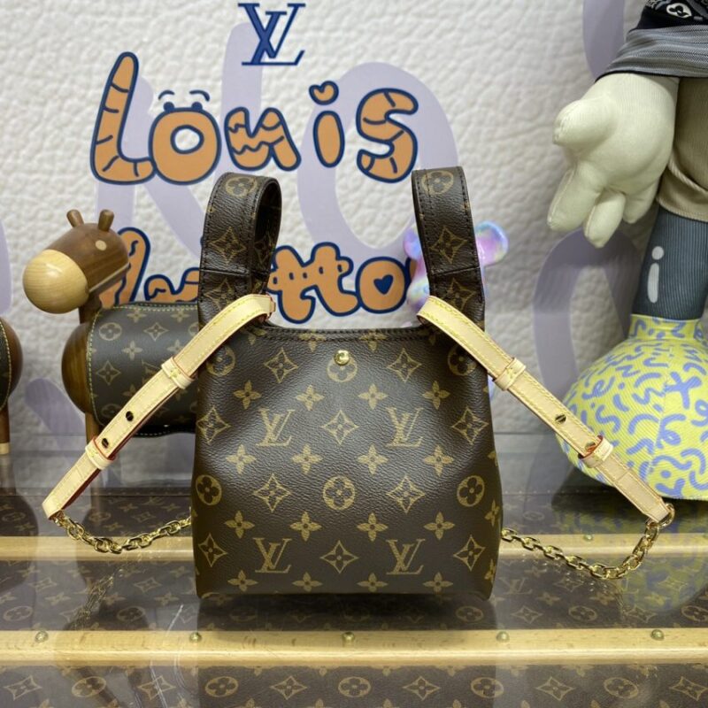 Replica Louis Vuitton Atlantis Dark Brown - realistic designer-inspired fake bag