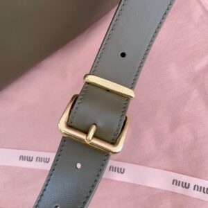 Replica Miu Miu Arcadie Grey - authentic-look luxury purse replica