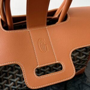 Replica Goyard Saigon Tote Brown - high-end fake designer purse