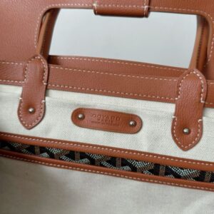 Replica Goyard Saigon Tote Brown - high-end fake designer purse