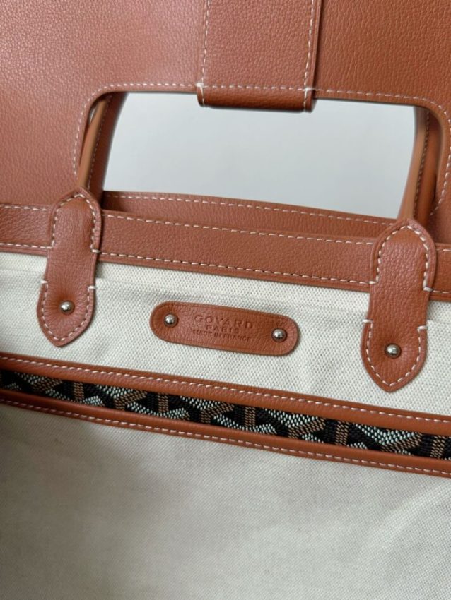 Replica Goyard Saigon Tote Brown - high-end fake designer purse