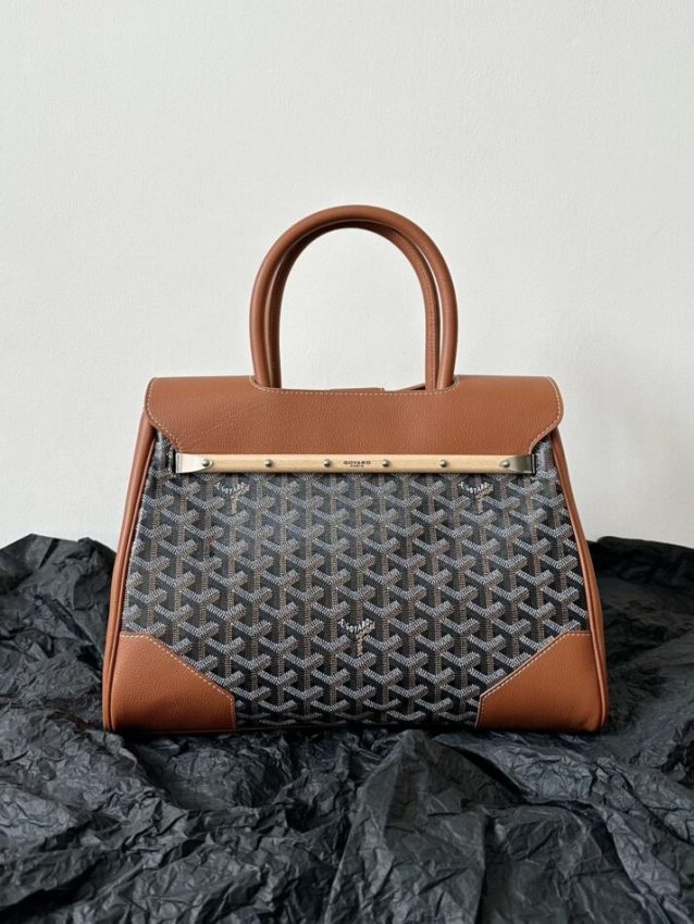 Replica Goyard Saigon Tote Brown - high-end fake designer purse
