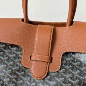 Replica Goyard Saigon Tote Brown - top-rated replica designer bag
