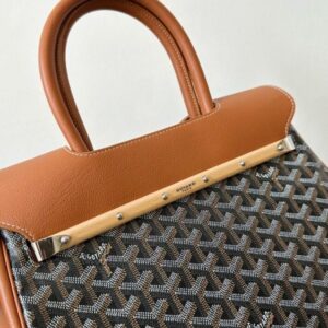 Replica Goyard Saigon Tote Brown - premium-grade designer purse dupe