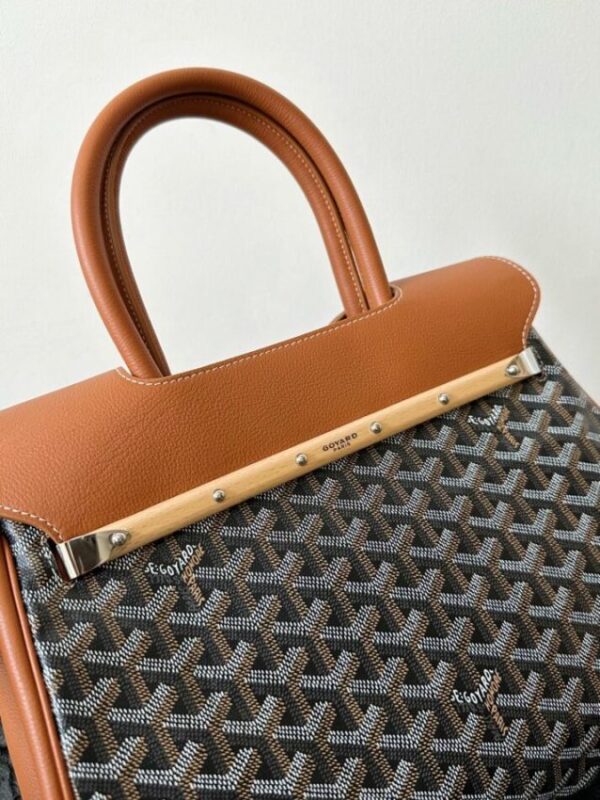 Replica Goyard Saigon Tote Brown - premium-grade designer purse dupe