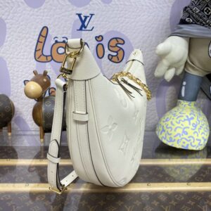 Replica Louis Vuitton Loop Hobo White - top-tier luxury replica shoulder bag