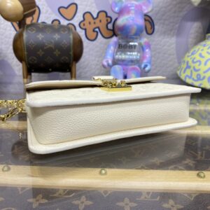 Replica Louis Vuitton Wallet On Chain Metis White - elite superclone designer purse