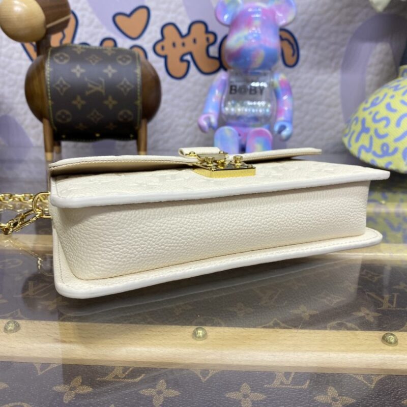 Replica Louis Vuitton Wallet On Chain Metis White - elite superclone designer purse