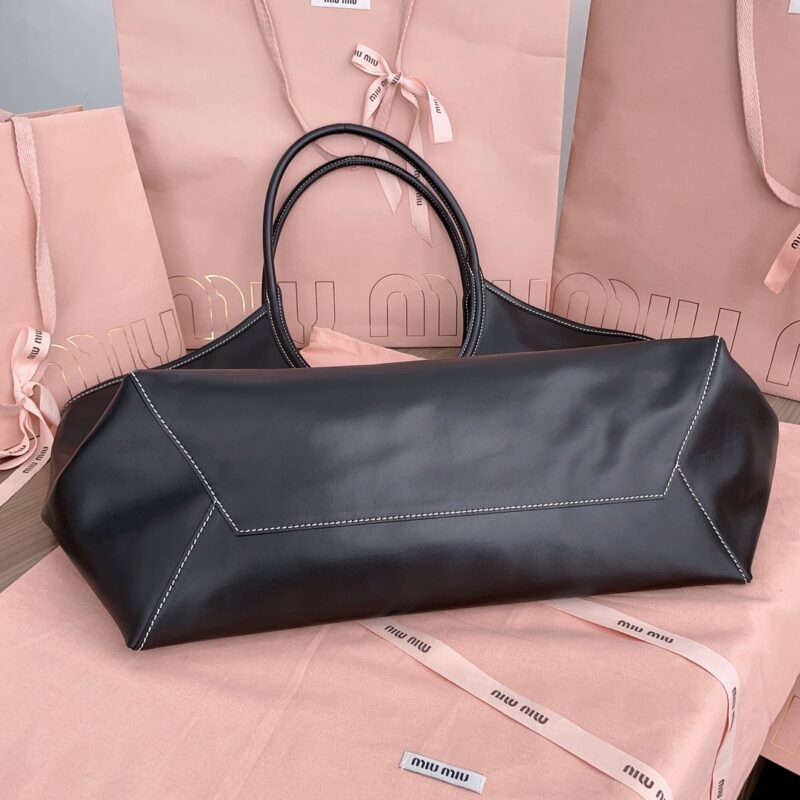 Replica Miu Miu Ivy Tote Black - best quality luxury bag dupe