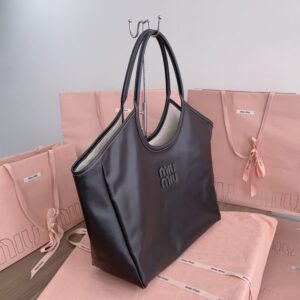 Replica Miu Miu Ivy Tote Black - 1:1 designer replica handbag