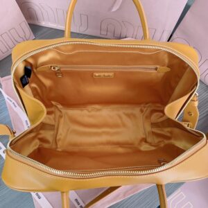 Replica Miu Miu Arcadie Light Brown - near-authentic luxury replica handbag