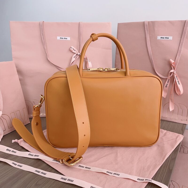Replica Miu Miu Arcadie Light Brown - high-accuracy replica luxury purse