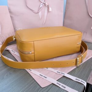 Replica Miu Miu Arcadie Light Brown - top-rated replica designer bag