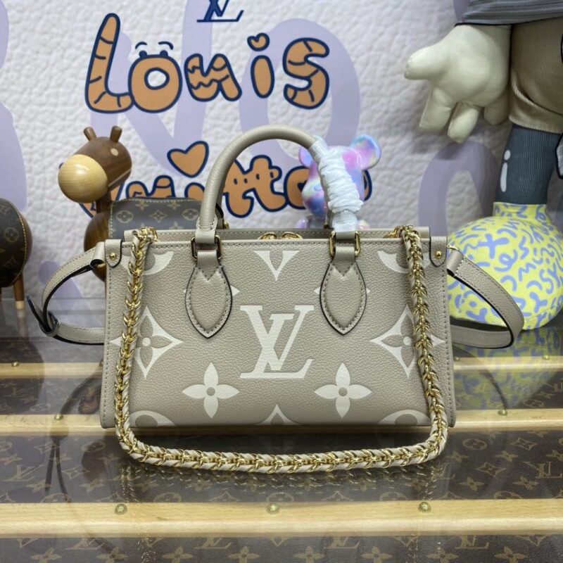 Replica LV OnTheGo East West Beige - realistic designer-inspired fake bag