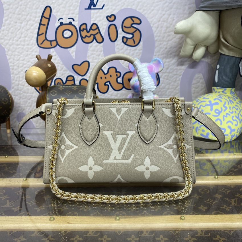 Replica LV OnTheGo East West Beige - realistic designer-inspired fake bag