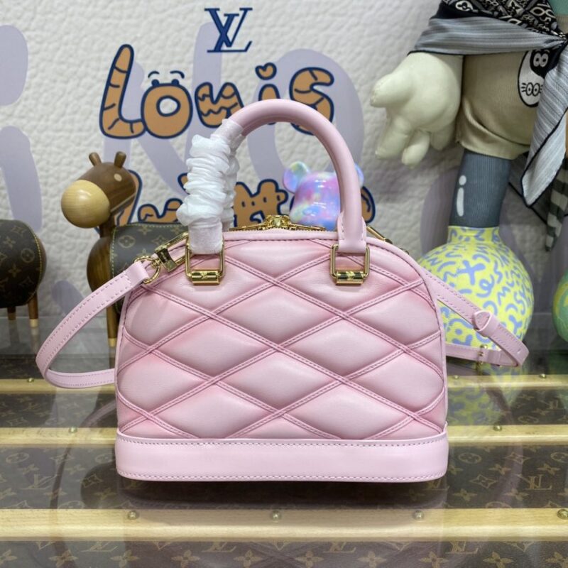 Replica Louis Vuitton Alma BB Pink - top-rated replica designer bag