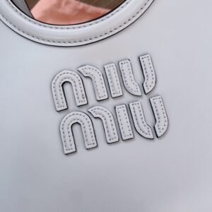 Replica Miu Miu Ivy Small Tote Grey - authentic-look luxury purse replica