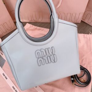 Replica Miu Miu Ivy Small Tote White - best-selling designer handbag dupe