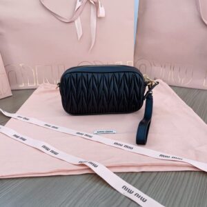 Replica Miu Miu Clutch Black - 1:1 designer replica handbag