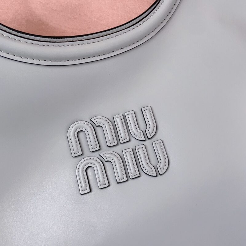 Replica Miu Miu Ivy Tote Grey - near-authentic luxury replica handbag