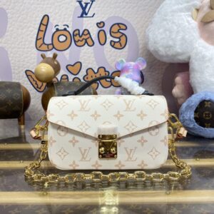 Replica Louis Vuitton Pochette Metis East West Pink - top-tier luxury replica shoulder bag