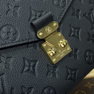 Replica Louis Vuitton Pochette Metis Black - 1:1 designer replica handbag