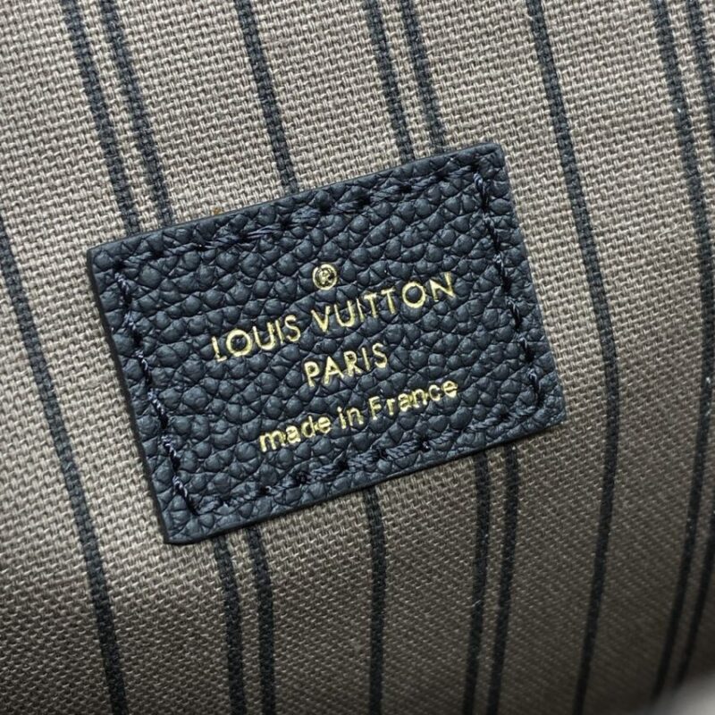 Replica Louis Vuitton Pochette Metis Black - authentic-look luxury purse replica