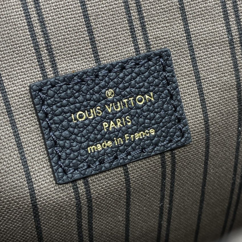 Replica Louis Vuitton Pochette Metis Black - authentic-look luxury purse replica