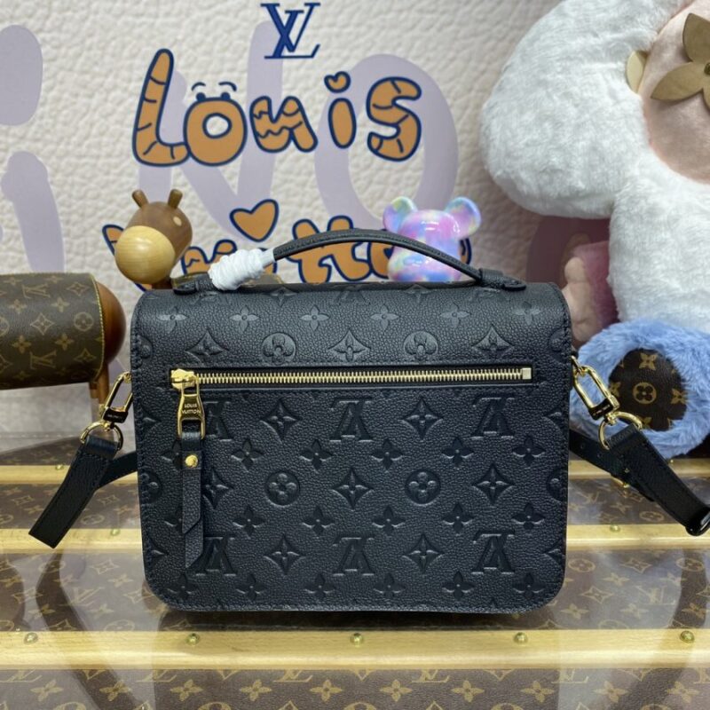 Replica Louis Vuitton Pochette Metis Black - best-selling designer handbag dupe