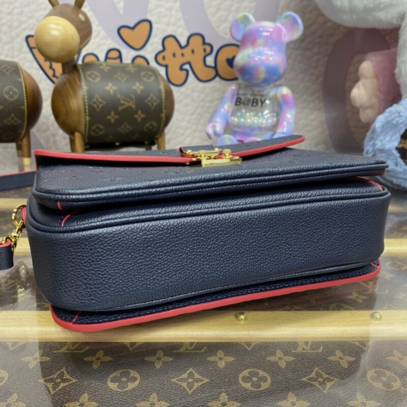 Replica Louis Vuitton Pochette Metis Dark Blue - near-authentic luxury replica handbag